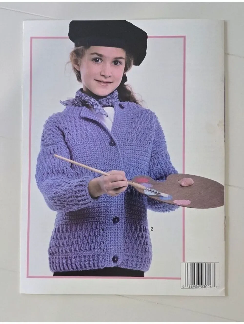 Cute for Kids Crocheted Sweaters Pattern Book by Donna Scully, Sizes 4 to 10